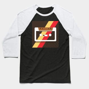 Retro Cassette Baseball T-Shirt